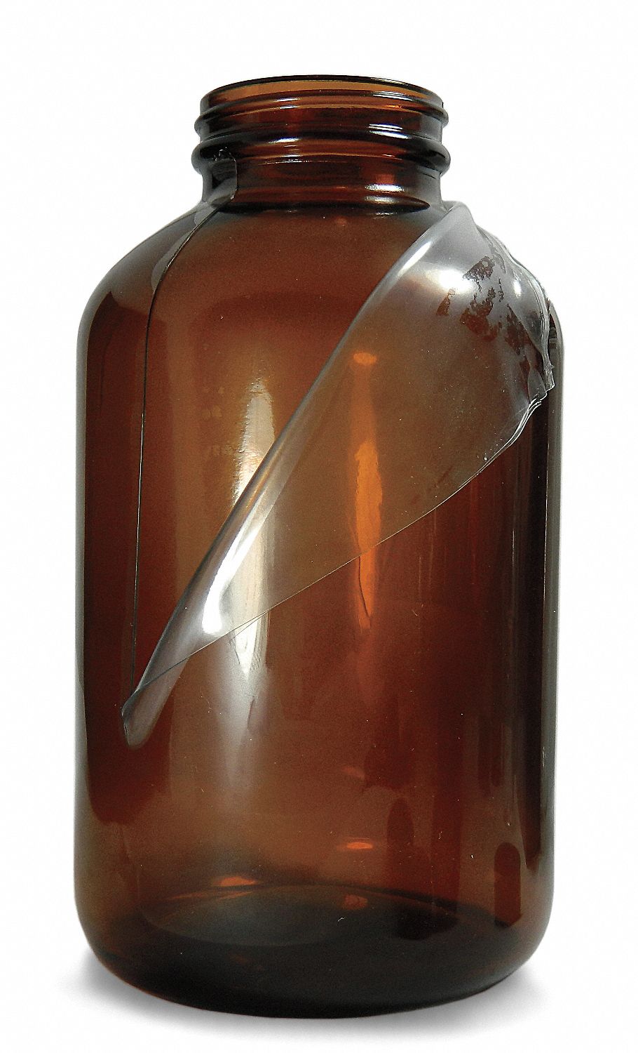 Bottle, 178 mm H, Amber, 99 mm Dia, PK12