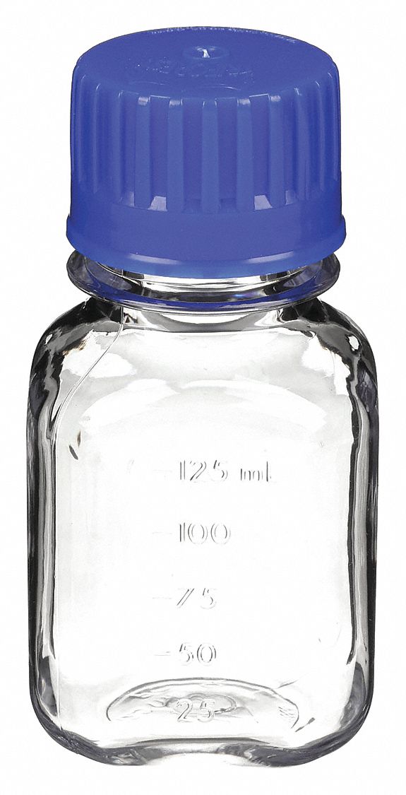 BOUTEILLE CARREE 125ML PC PQ6