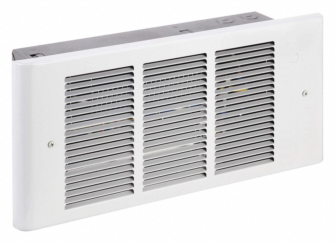 Recessed Electric Wall-Mount Heater: 450 W/900 W/1350 W/1800 W/600 W/1200 W/1800 W/2400 W