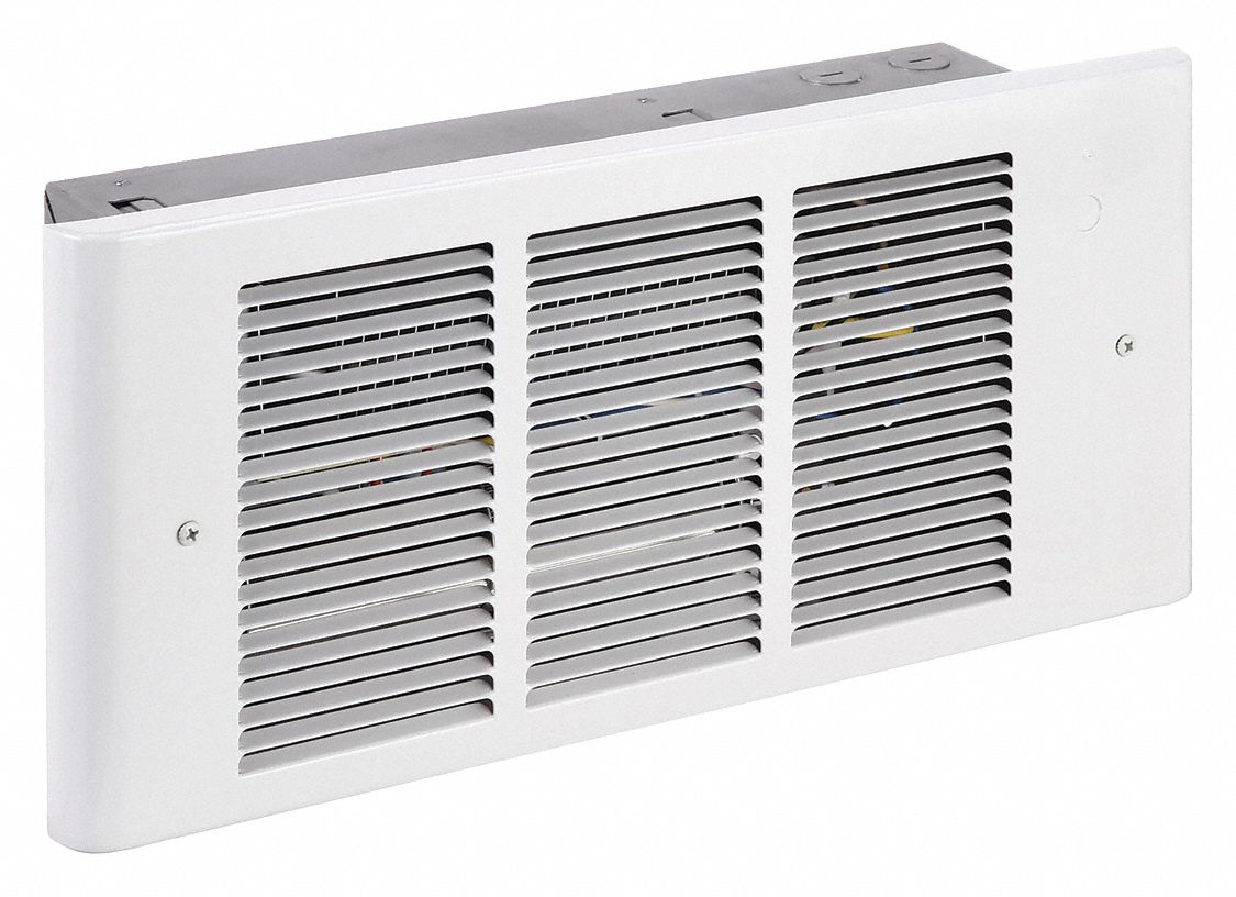 Recessed Electric Wall-Mount Heater: 450 W/900 W/1350 W/1800 W/600 W/1200 W/1800 W/2400 W