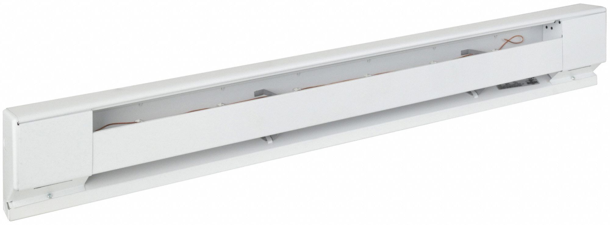 ELECTRIC BASEBOARD HEATER, RESIDENTIAL GRADE, 752WITH 1000W, WHITE, CONVENTIONAL HOUSING