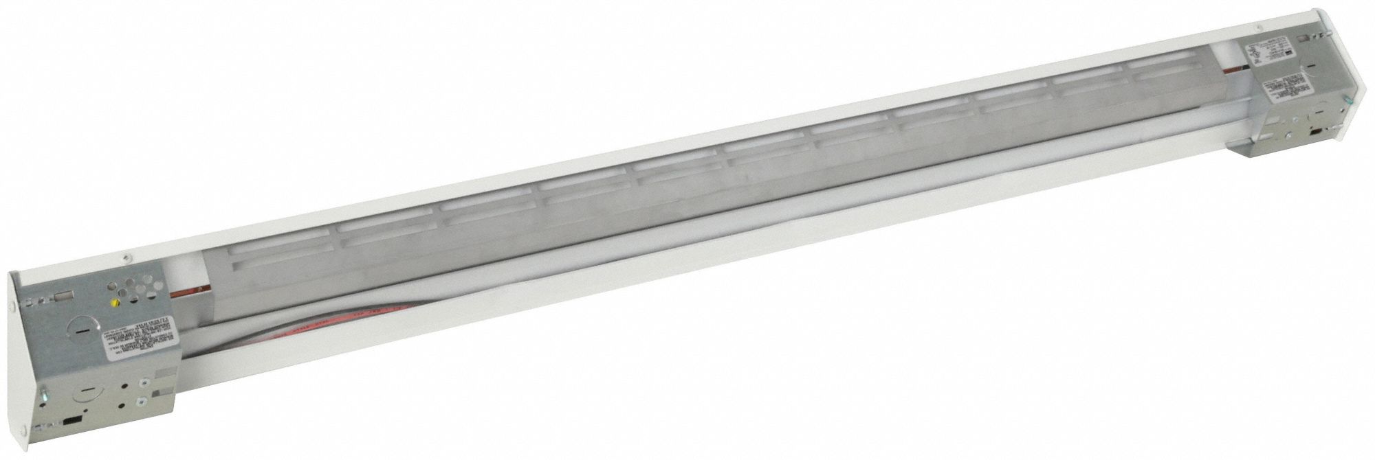 ELECTRIC COVE HEATER, RADIANT, 600 WATT OUTPUT, WHITE, 240V AC, 1 PHASE