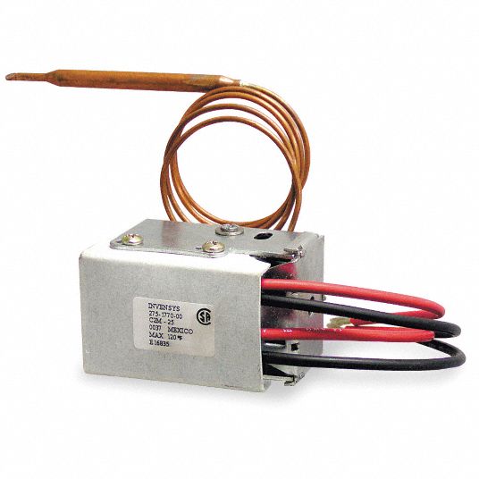 QMARK UnitMount, Electric Baseboard Heater Thermostat, 60° to 120°F