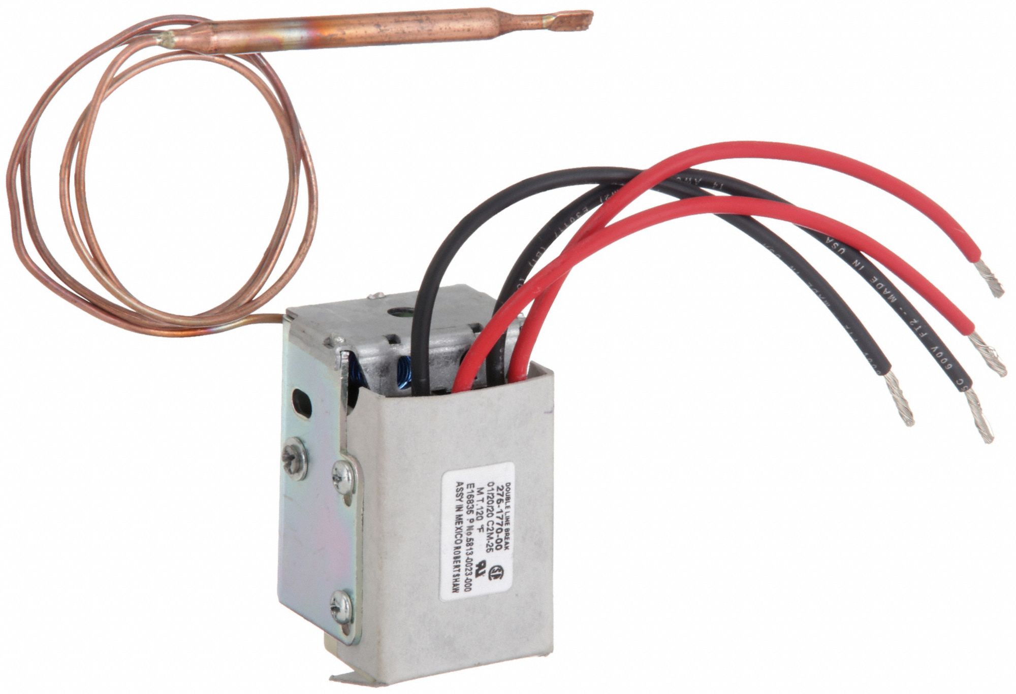 QMARK, Silver, 120/208/240V AC, Electric Baseboard Heater Thermostat