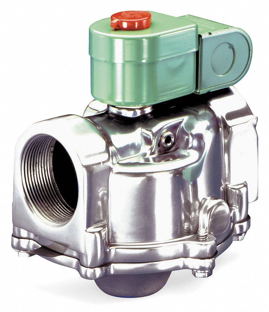 SOLENOID VALVE: 2-WAY, CONFIGURABLE, 1 IN PIPE SIZE, 110V AC/120V AC, WITH JUNCTION BOX