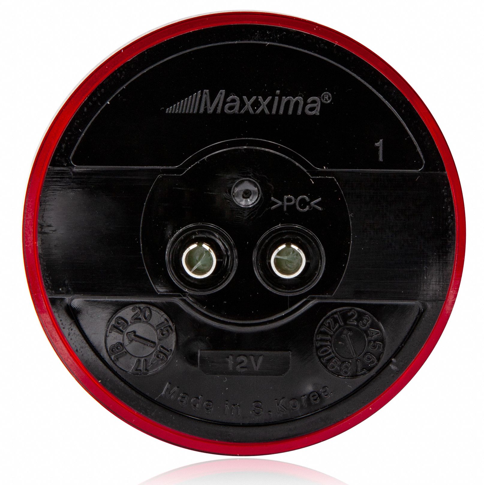 Maxxima Ax10rg-Kit Clearance Light,Led,Red,Round,2-1/2 Dia