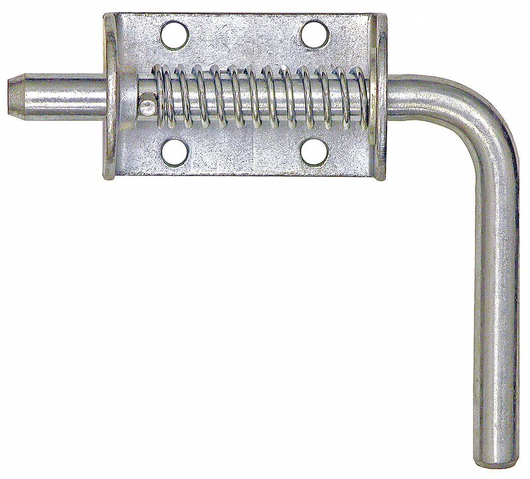 SPRING LATCH W/HANDLE,1/2 IN,ZINC