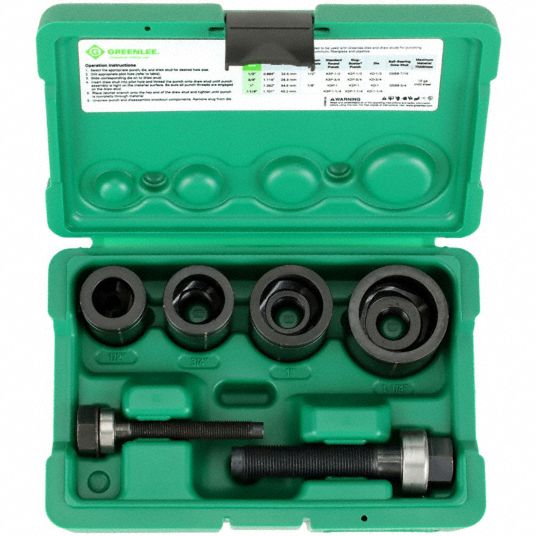 Greenlee Round Knockout Punch Kit 735BB