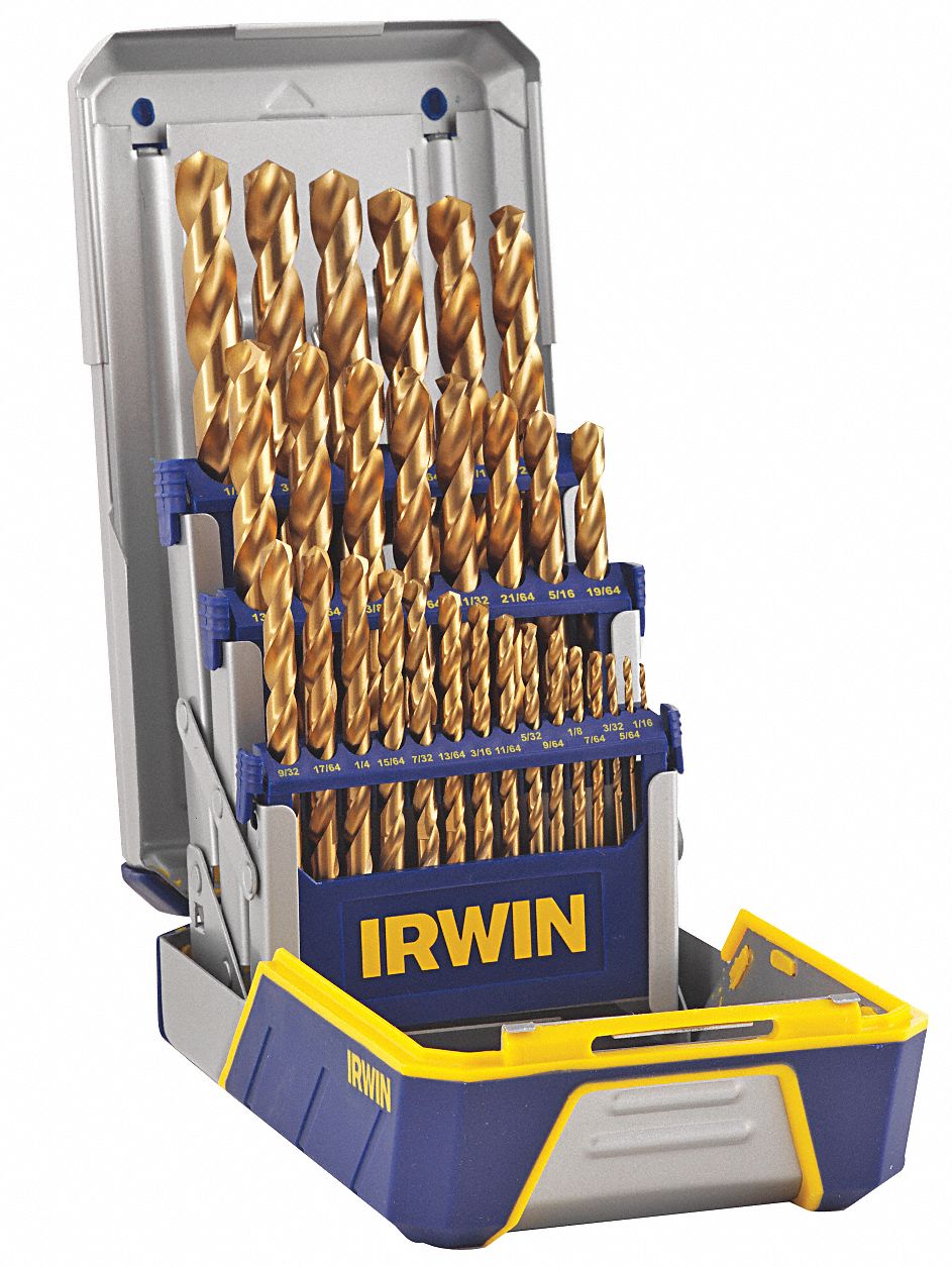 Irwin 29 piece drill bit set sale