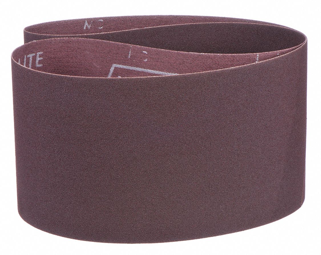 NORTON, 4 in W x 36 in L, Aluminum Oxide, Sanding Belt 3UN35