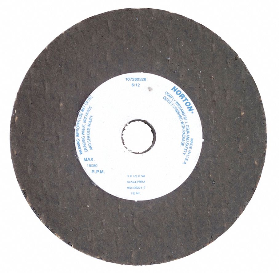 Sold in packages of 10 Pkg Qty 10, CGW Abrasives 37671 Cut-Off Wheel 14 x 1 24 Grit Type 1 Silicon Carbide 