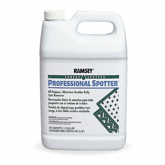RAMSEY Carpet Spotter, 1 gal, 7.2 pH 3UR50PROFESSIONAL SPOTTER