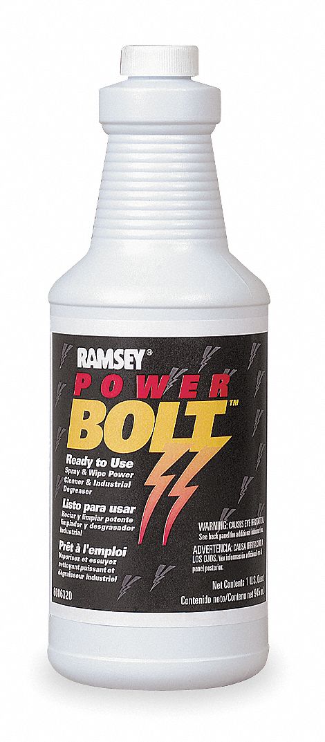 RAMSEY Limpiador, Botella Limpiadores de Uso General 3UT38 POWER