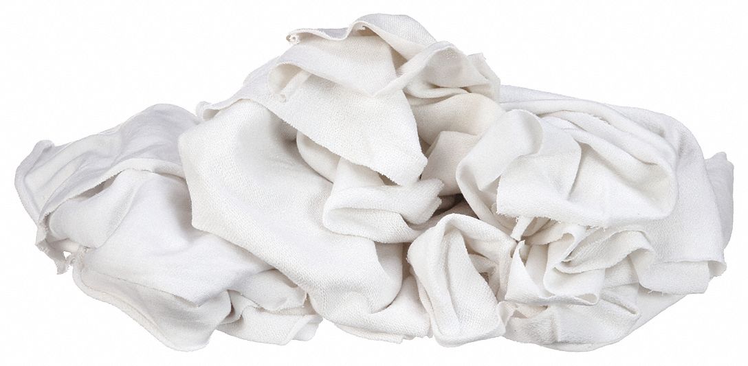 Cloth Rag, Recycled Cotton Sweatshirt, Wht