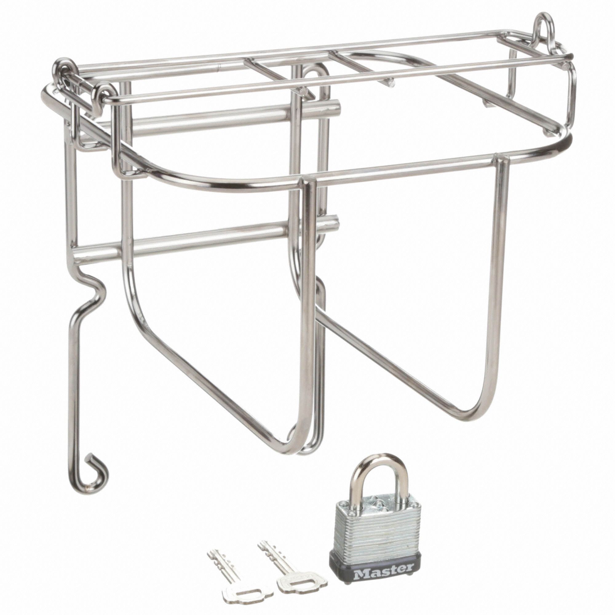 COVIDIEN Locking Wall Mount Bracket Steel, 1/2 gal Sharps Disposal