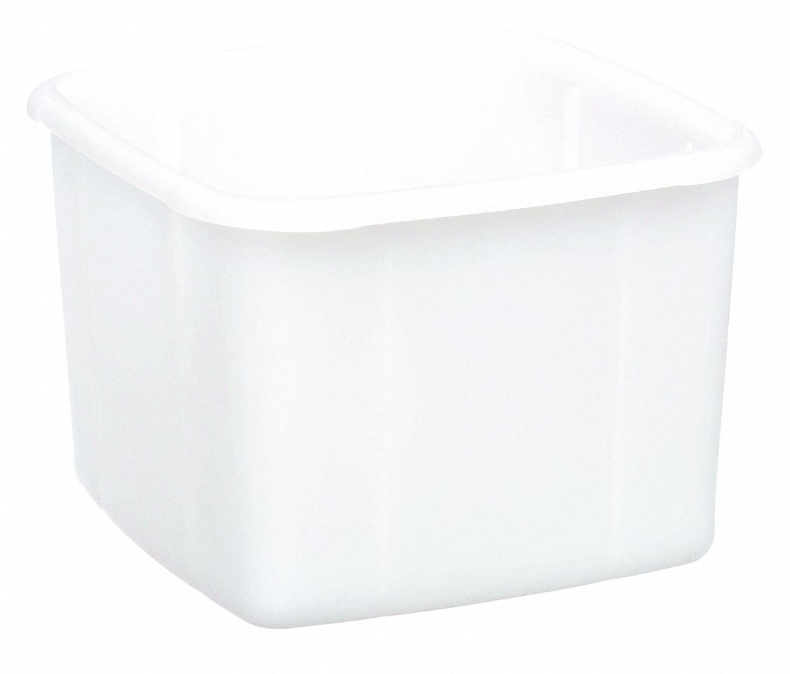 Container Holder: Container Holder, Plastic, 3 3/4 in Overall Wd, 3 3/4 in Overall Lg