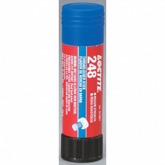 LOCTITE, 248, Blue, Medium-Strength Threadlocker - 3UU52|462476 - Grainger