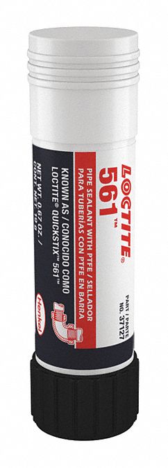 PIPE THREAD SEALANT, 561, 0.7 OZ, STICK, WHITE, NO-DRIP