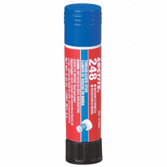 LOCTITE, 248, Blue, Medium-Strength Threadlocker - 3UU58|826034 - Grainger