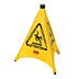 Caution Cuidado Attention Pop Up Safety Cone Signs