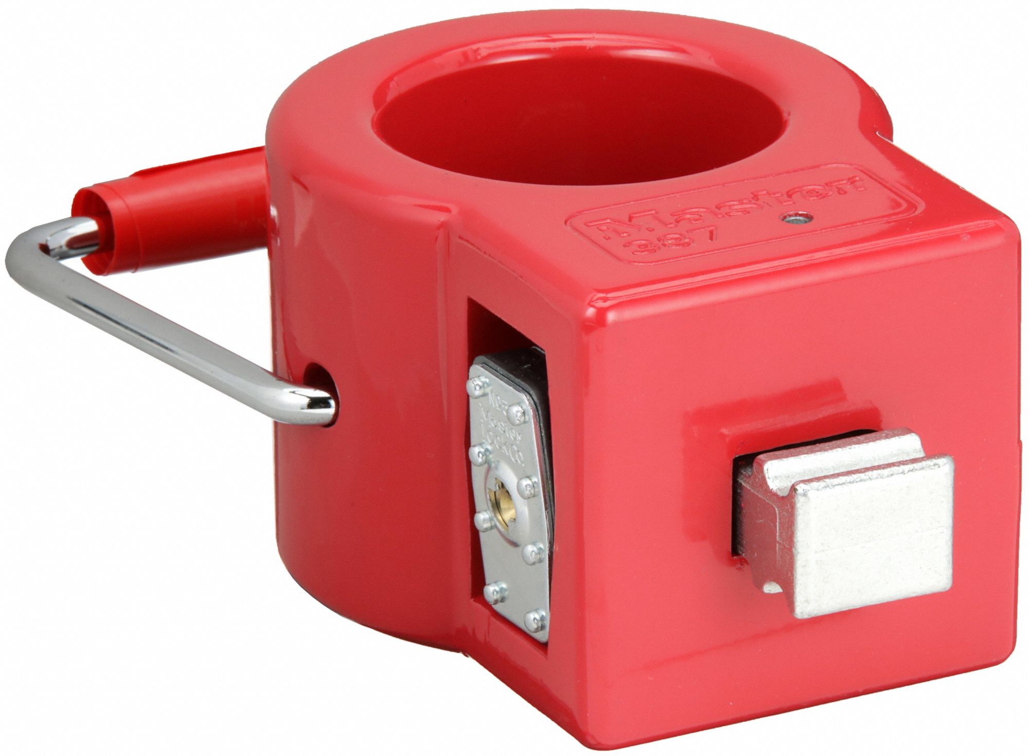 MASTER LOCK King Pin Lock King Pin Lock, 3in, Powder Coated