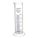 GRADUATED CYLINDER,100ML,2ML GRAD,PP,PK5