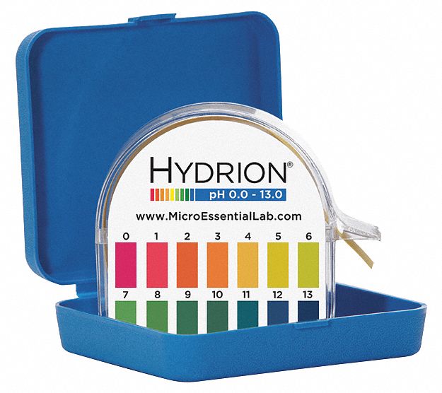 MICRO ESSENTIAL pH Paper 1 EA Testing Parameter pH Range 0.0 to 13.0