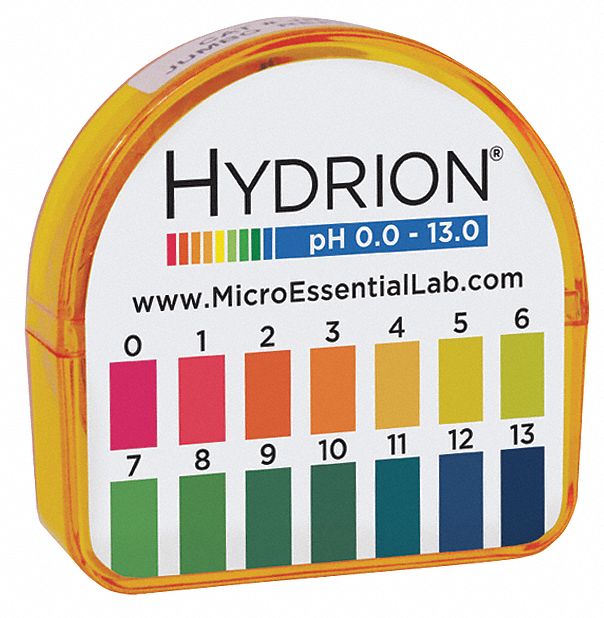 HYDRION Tiras de Prueba para pH pH Rango 0 a 14 pH - Tiras de