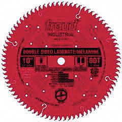 FREUD CIRCULAR SAW BLADE, 10 IN DIA, 80 TEETH, ⅝ IN, FOR WOOD/LAMINATE/ MELAMINE/PLYWOOD Circular Saw Blades FRDLU97R010 LU97R010 Grainger,  Canada