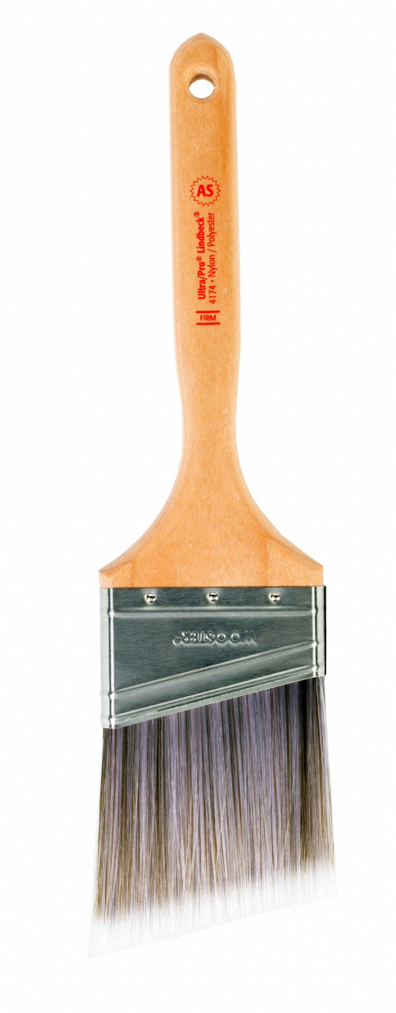 WOOSTER 3 in Angle Sash Polyester/Nylon Paint Brush, Firm, for All