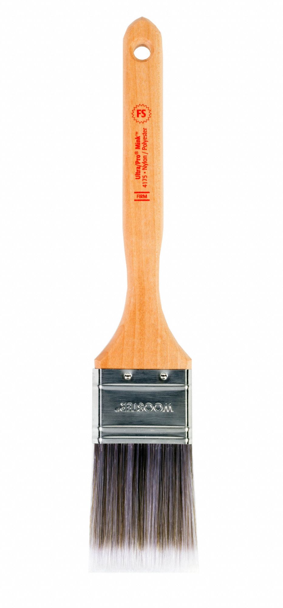 WOOSTER 2 in Flat Sash Polyester/Nylon Paint Brush, Firm, for All