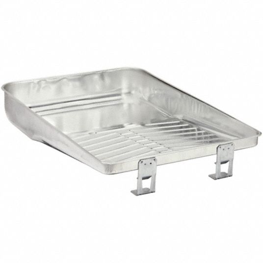 Wooster Deluxe Metal Tray, Silver, 11