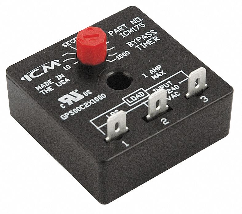 ICM Switch Bypass, Low Pressure, 18 To 240 Voltage, 1 A Contact Rating
