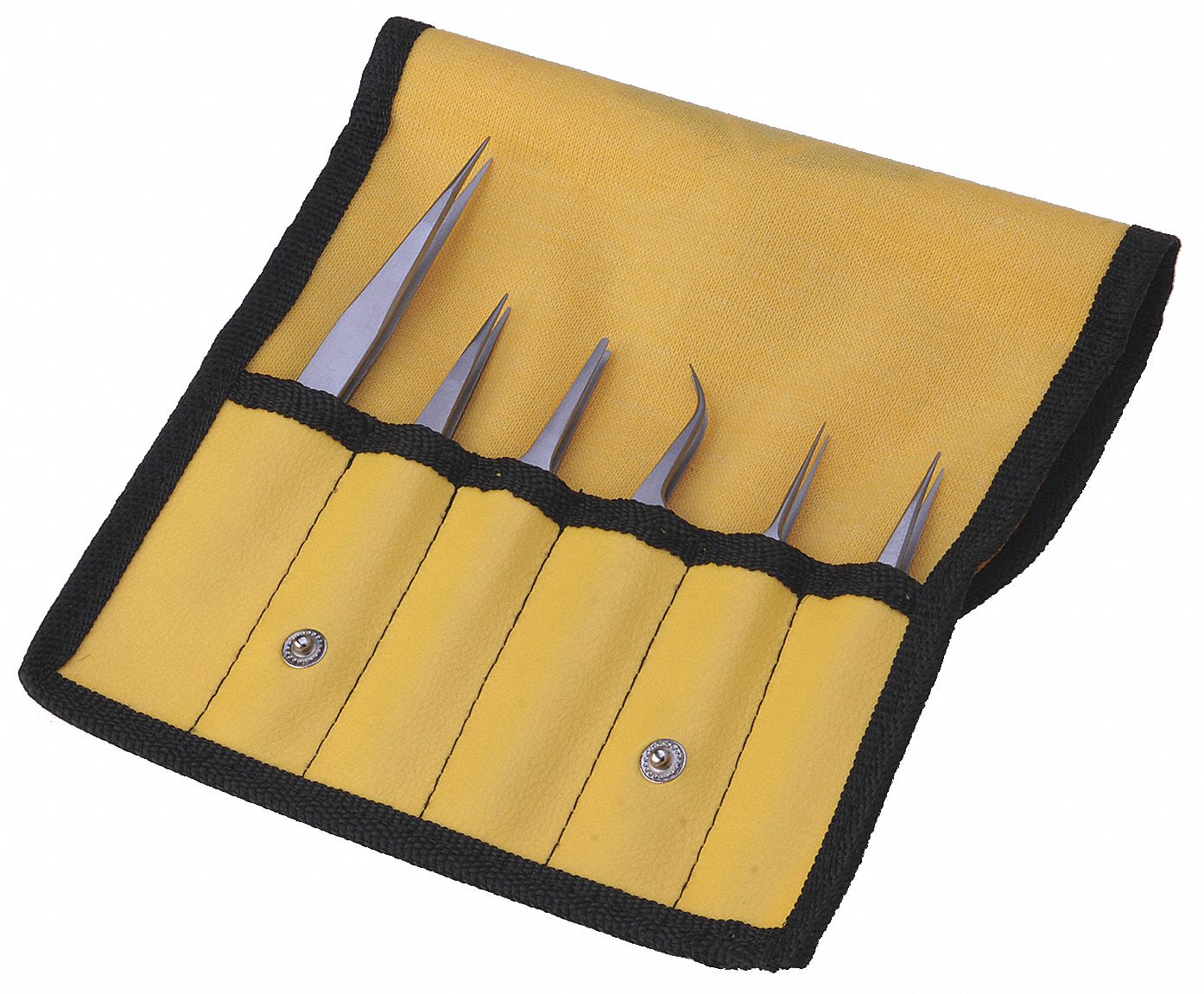 TITANIUM TWEEZERS SET,6 PC