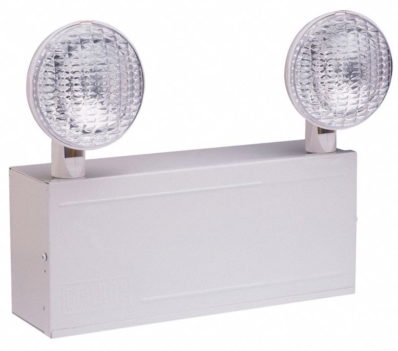 HUBBELL LIGHTING DUALLITE 120/277V Incandescent Emergency Light, 7.5