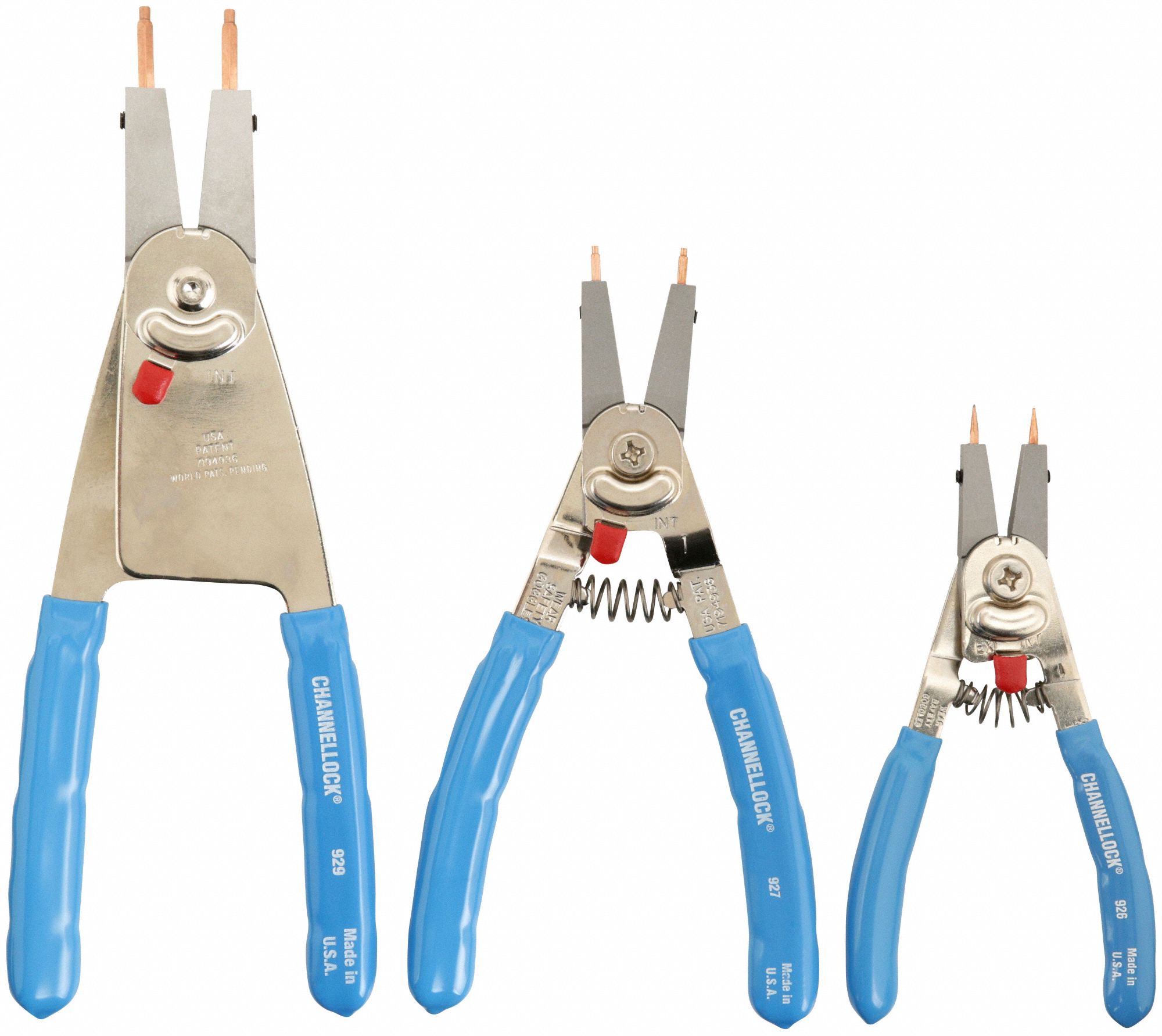 CHANNELLOCK Retaining Ring Plier Set External Retaining/Internal