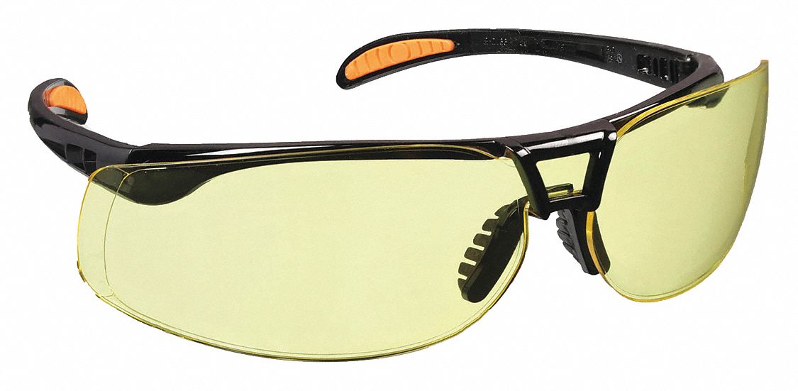 Safety Glasses, Amber