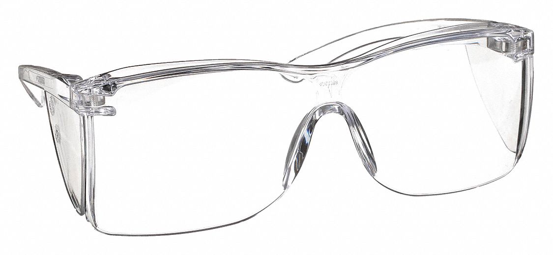 Safety Glasses, Clear, Uncoated, PK24