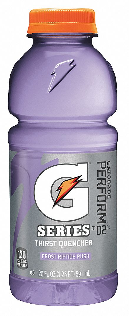 Sports Drink: Riptide Rush, Single-Serve, 20 fl oz Container Size, Full-Sugar, 24 PK