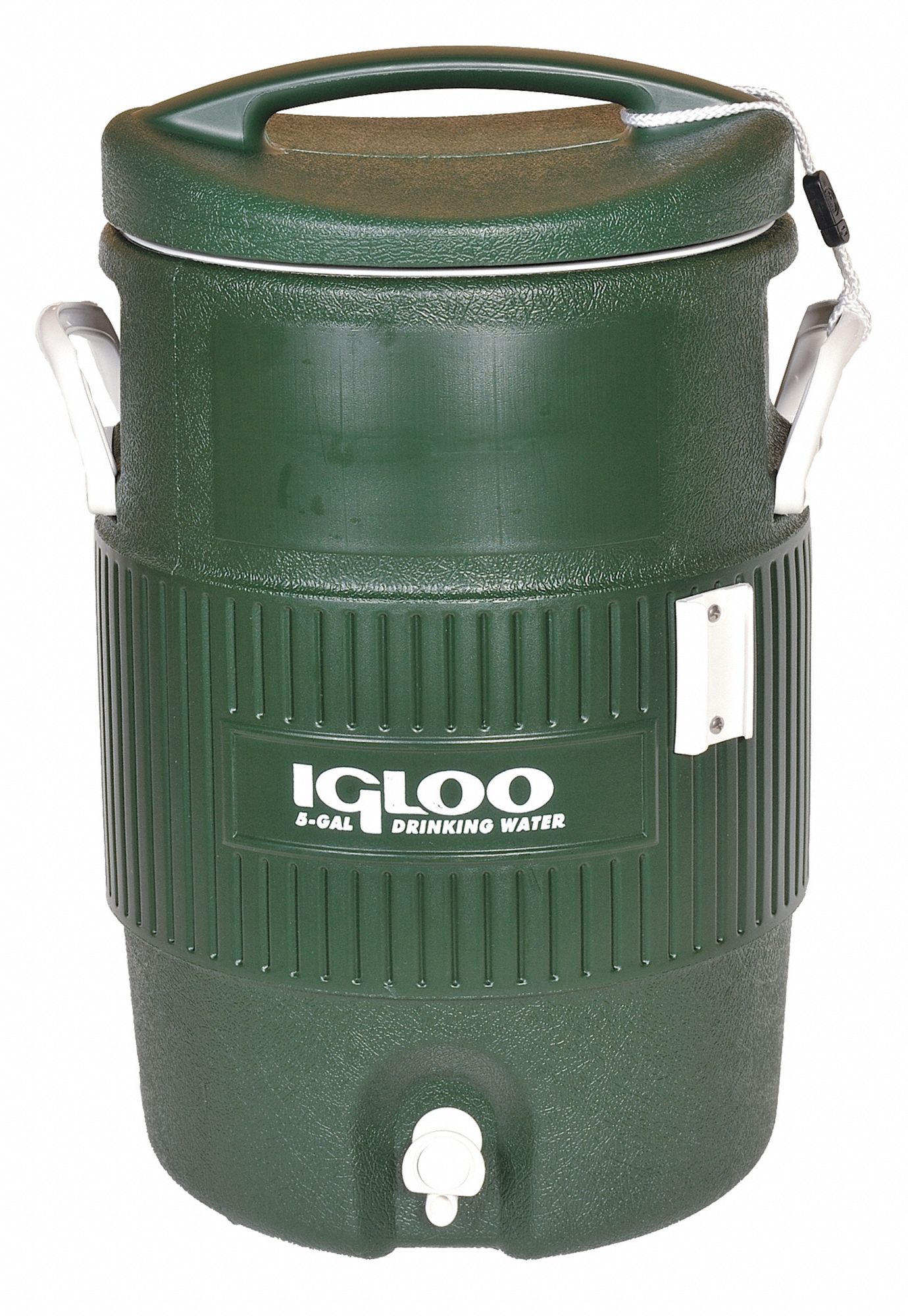 IGLOO, 5 gal Cooler Capacity, 20 5/16 in Exterior Ht, Beverage