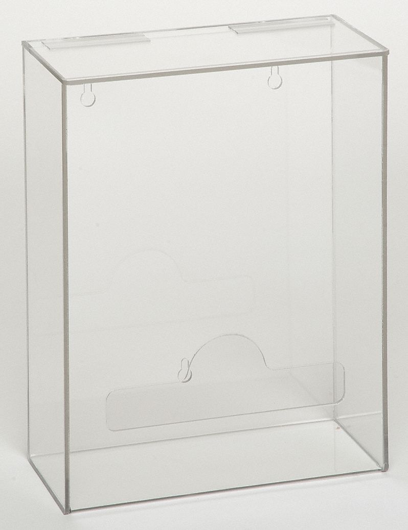 Hairnet Dispenser Clear PETG 8.125 in W