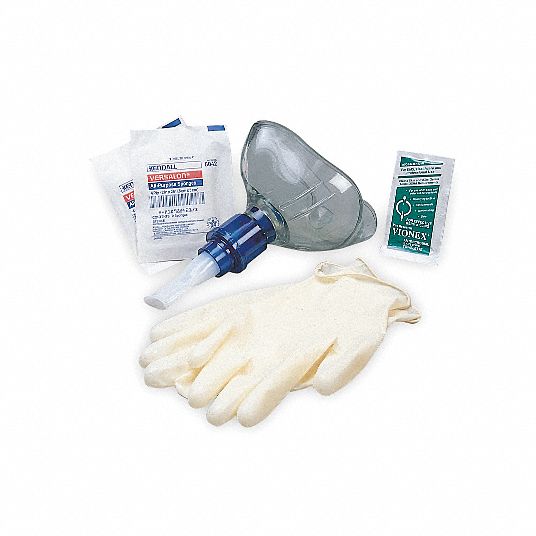 CPR LIFE MASK CPR Mask, 1 People Served, Number of Components 4
