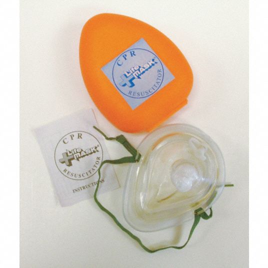 CPR LIFE MASK, Universal, Unitized, Resuscitator 3UZV5LM20002
