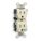 RECEPTACLE TR HOSP GRD 15A IVORY