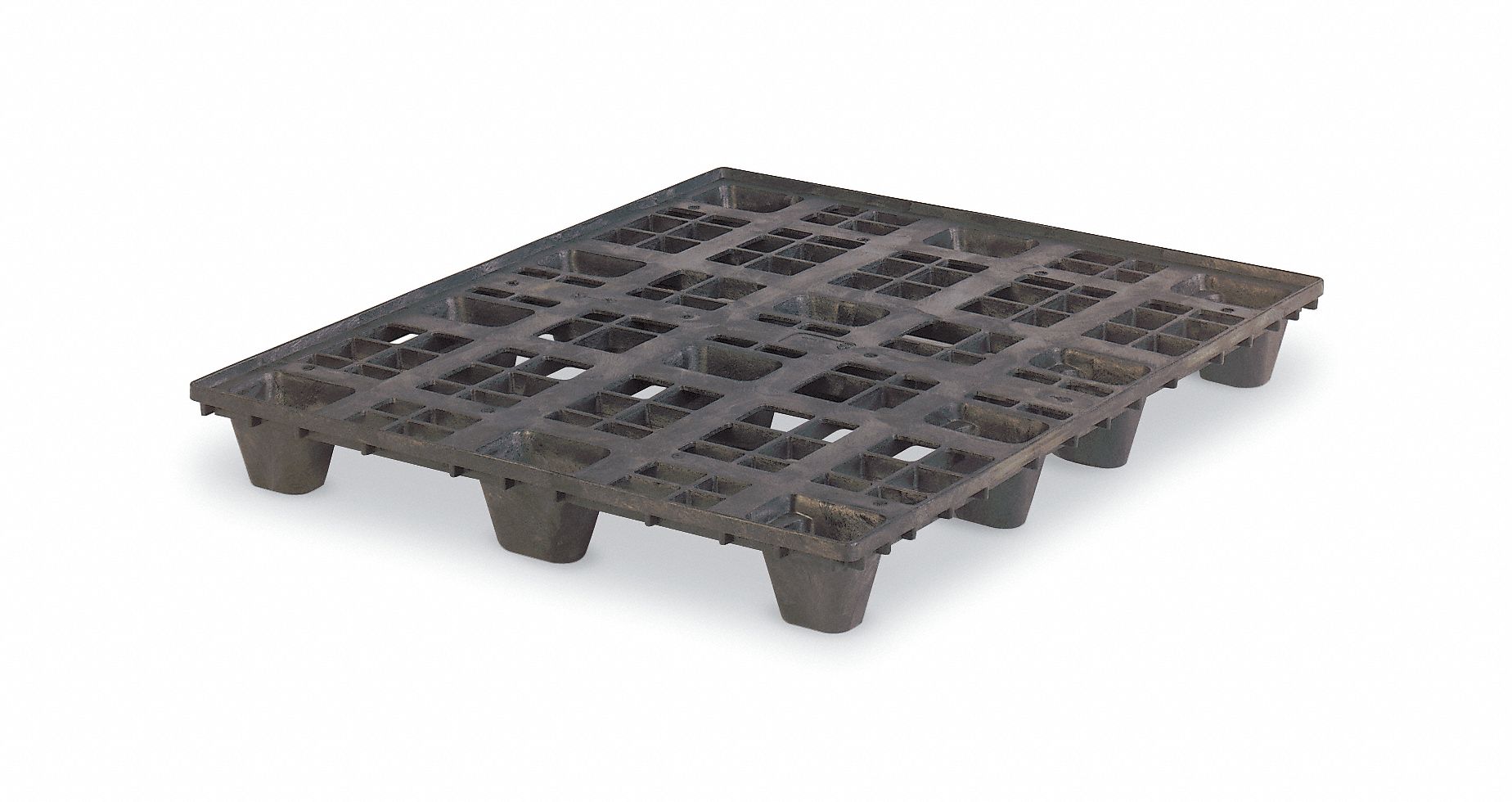 4Way Nestable Recycled High Density Polyethylene Pallet, 48 3/4 inL x
