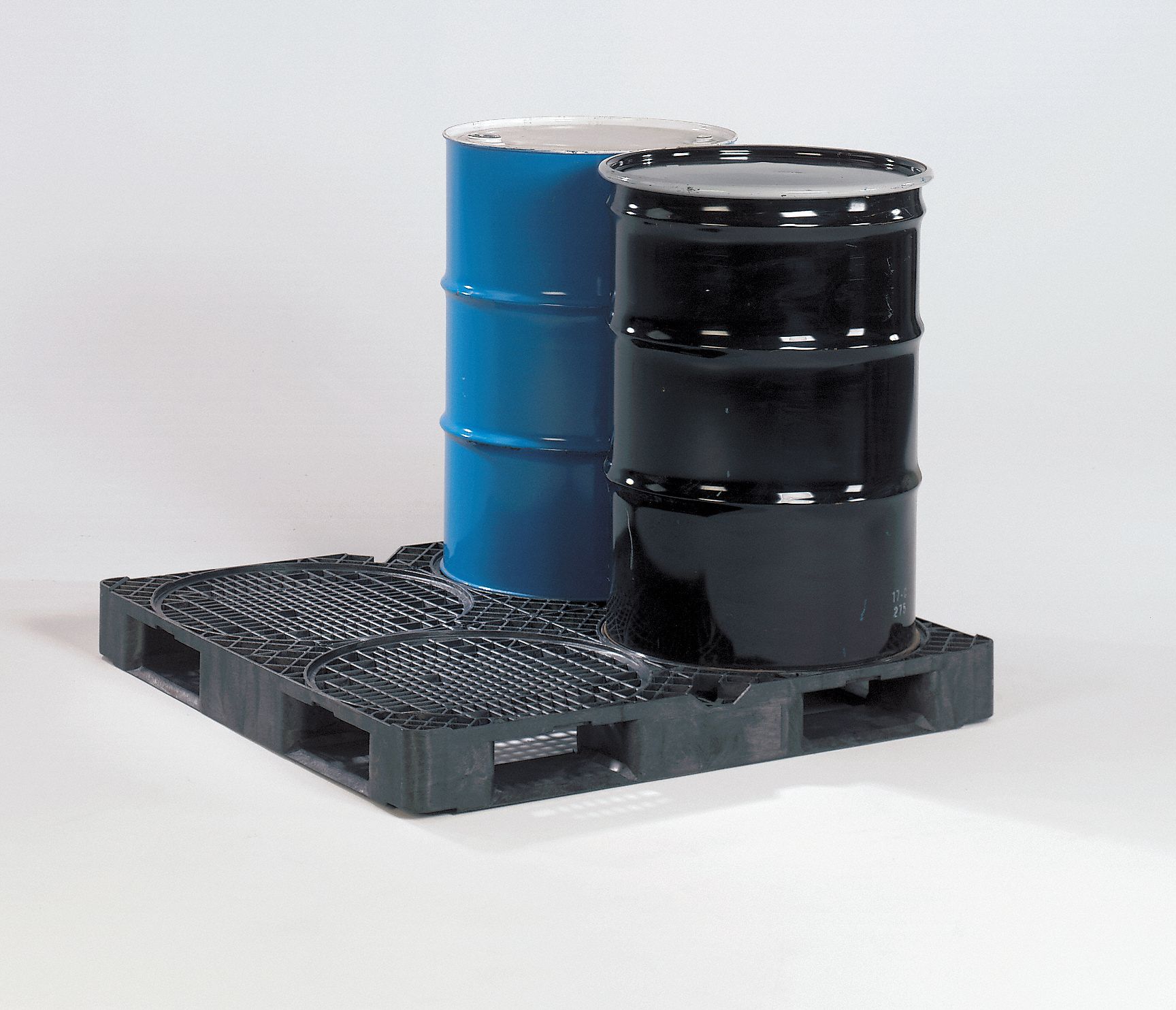 GRAINGER APPROVED 4Way Stackable High Density Polyethylene Pallet, 48