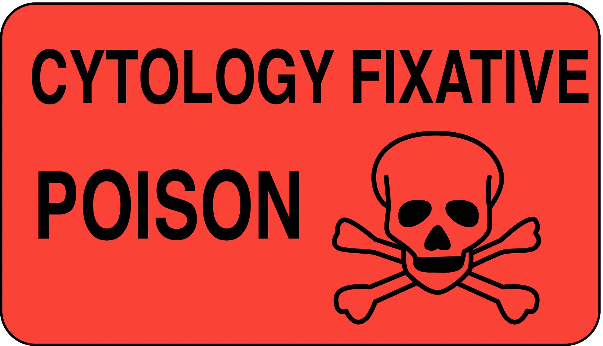 Label, 1 in x 1 3/4 in, Paper, PK1000