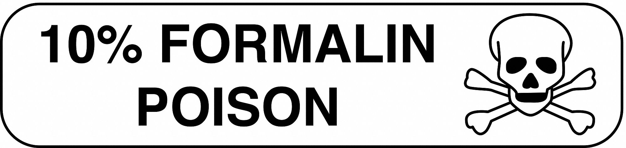 Label, 3/8 in x 1 1/2 in, Paper, PK1000