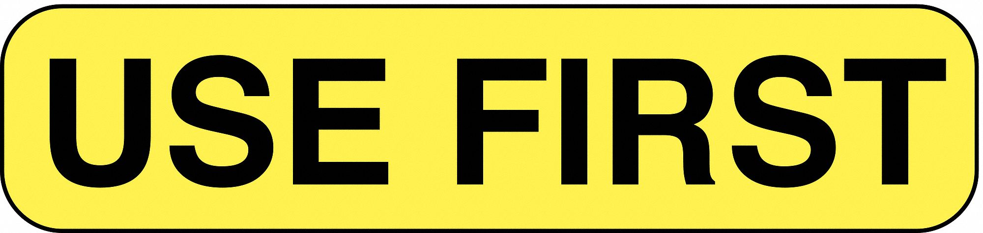 Label, 3/8 in x 1 1/2 in, Paper, PK1000