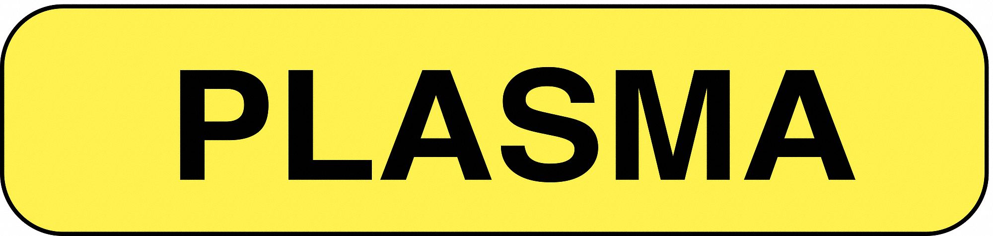 Label, 3/8 in x 1 1/2 in, Paper, PK1000